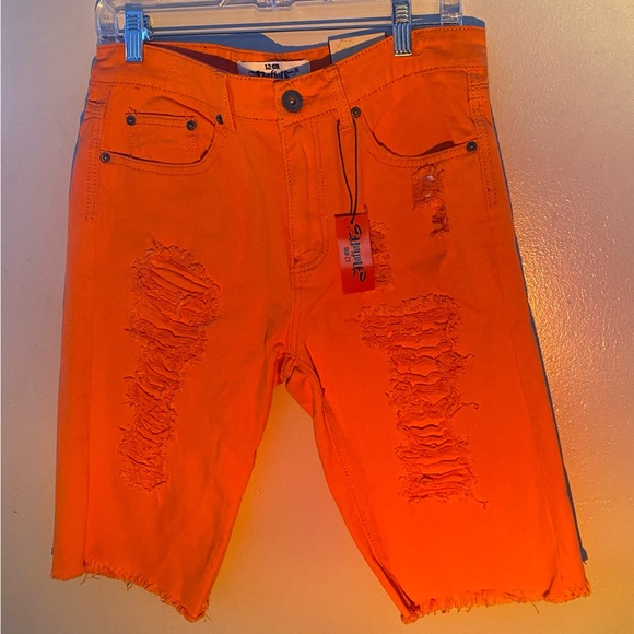 Orange Male Shorts - Picture 1 of 5